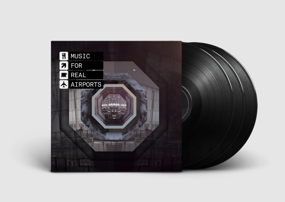 Music For Real Airports by The Black Dog (Limited Edition Vinyl RePress)