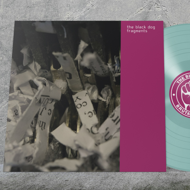 Release artwork for Fragments (Remastered) by The Black Dog, limited edition 2x12" vinyl